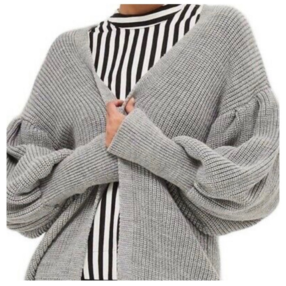 Never been worn Top shop balloon sleeve sweater